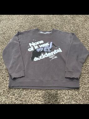 Taylor Swift midnights none of it was accidental sweatshirt large